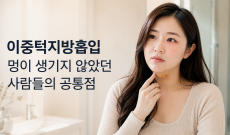 이중턱지방흡입 멍이 생기지 않았던 사람들의 공통점