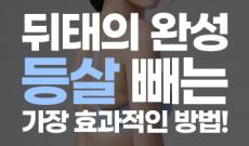 등살 빼는 방법 추천! 운동, 주사, 지방흡입