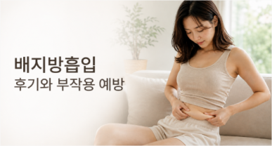 배지방흡입 후기와 부작용 예방