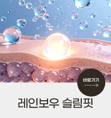 강남더슬림의원의 레인보우 시리즈의 원리